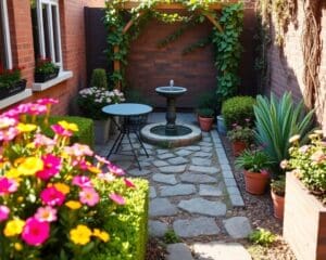 Hoe richt je een kleine tuin efficiënt in?