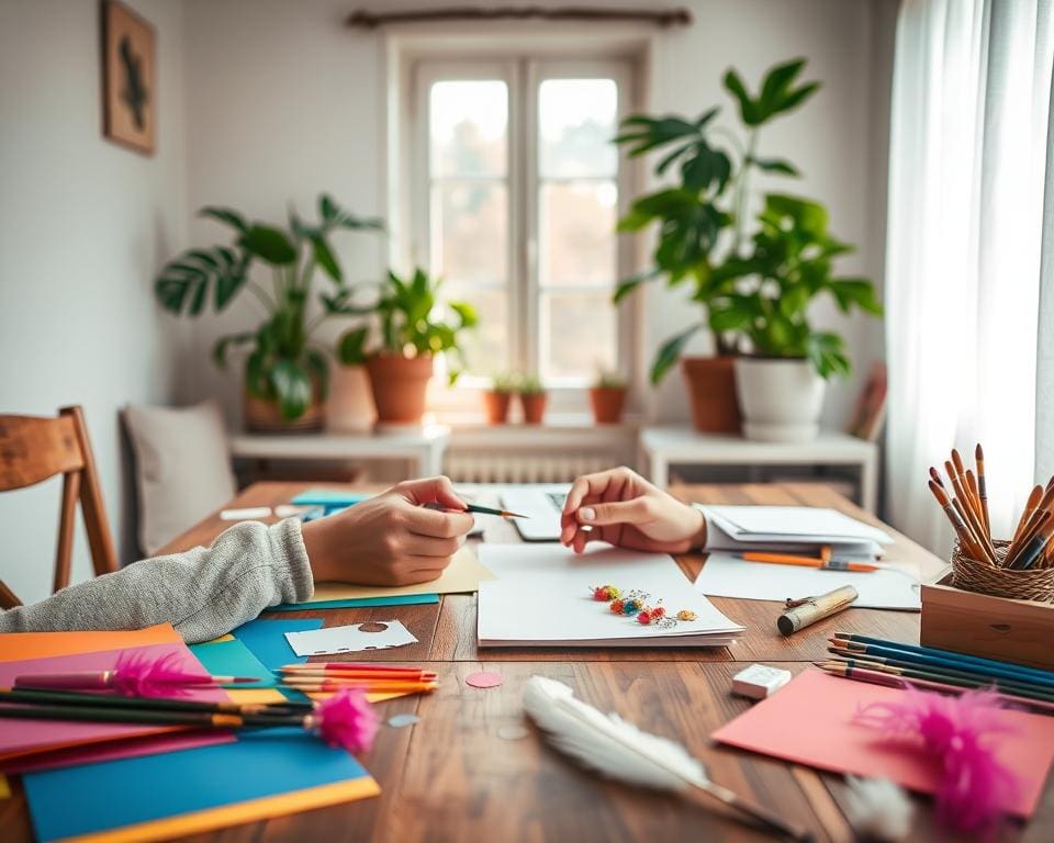 Hoe stimuleert knutselen mindfulness?