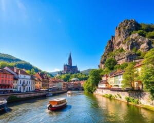 Waarom is Dinant geliefd bij dagjesmensen?