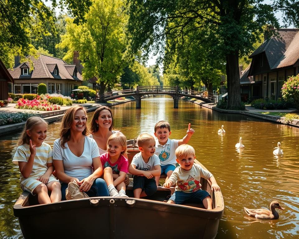 Waarom kiezen gezinnen voor bootje huren Giethoorn voor een dagje uit?