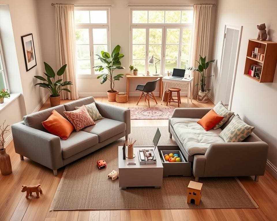 Waarom kiezen gezinnen voor multifunctionele meubels?