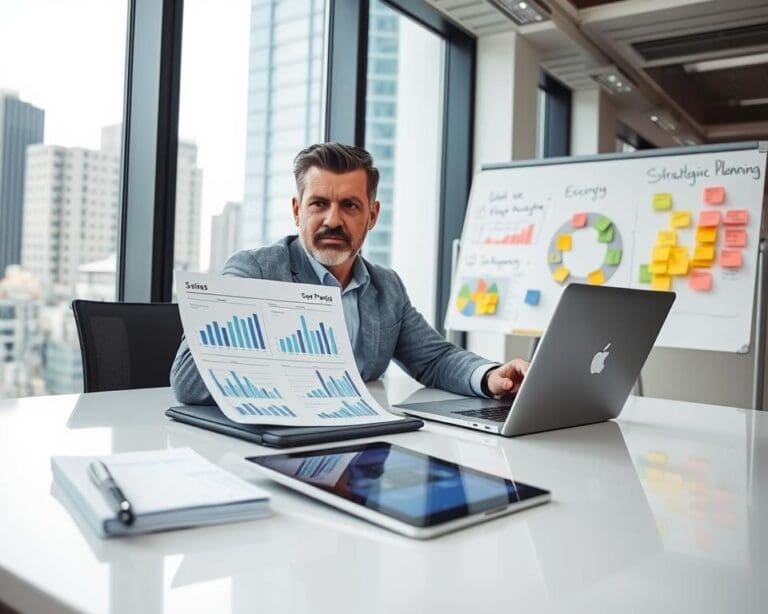 Wat doet een salesmanager dagelijks?