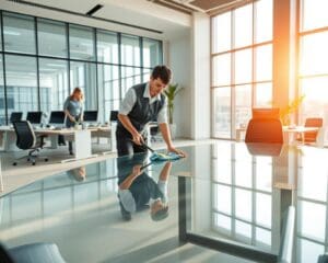 Wat doet een schoonmaakbedrijf voor kantoren?
