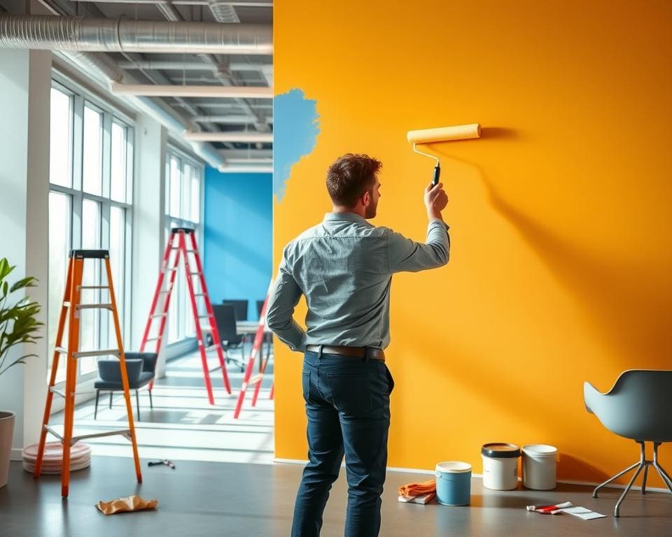 Wat kost een schilder inhuren voor bedrijven?