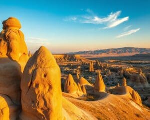 Wat maakt Cappadocië uniek met zijn rotsformaties en valleien?