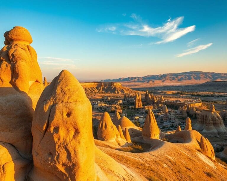 Wat maakt Cappadocië uniek met zijn rotsformaties en valleien?
