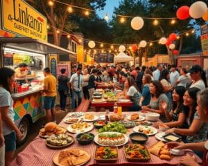 Wat maakt een foodfestival zo gezellig?