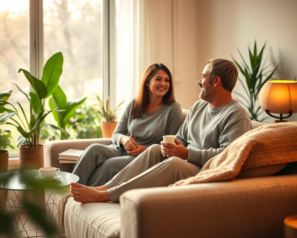 Wat zijn fijne manieren om samen te ontspannen?