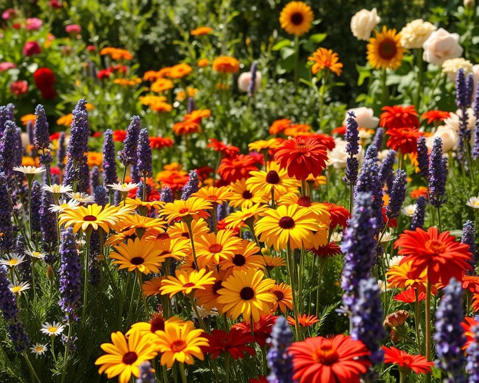 Welke bloemen geven langdurige kleur?