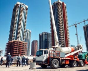 Hoe ondersteunt betonpompen grootschalige bouwprojecten?