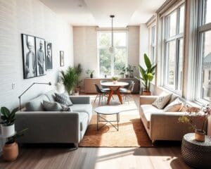 Hoe richt je kleine ruimtes ruimtelijk in?