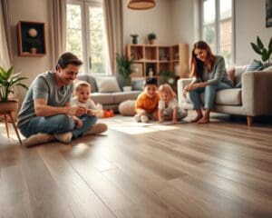 Is een gietvloer geschikt voor gezinnen?