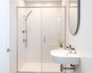 Is een inloopdouche geschikt voor kleine badkamers?