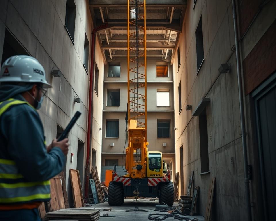 Waarom Hoeflon huren voor hijswerk in beperkte ruimtes?