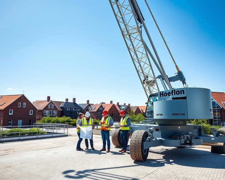 Waarom kiezen bedrijven voor Hoeflon kraan huren in Nederland?