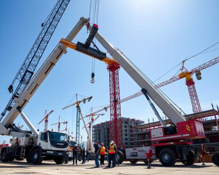 Waarom zijn mobiele kranen onmisbaar op bouwplaatsen?