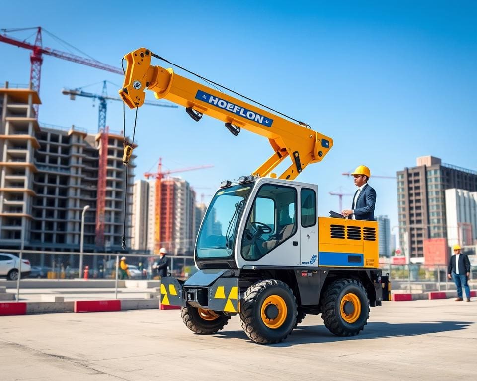 Wat maakt een Hoeflon compactkraan ideaal voor bouwprojecten?