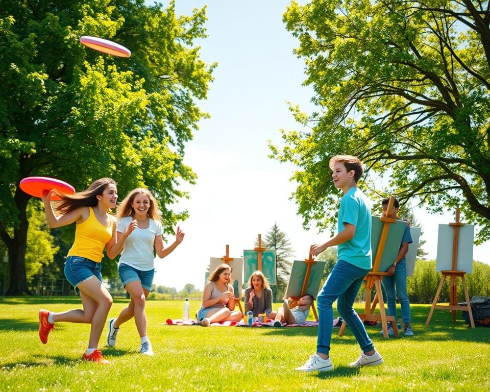 Wat zijn leuke activiteiten voor tieners?