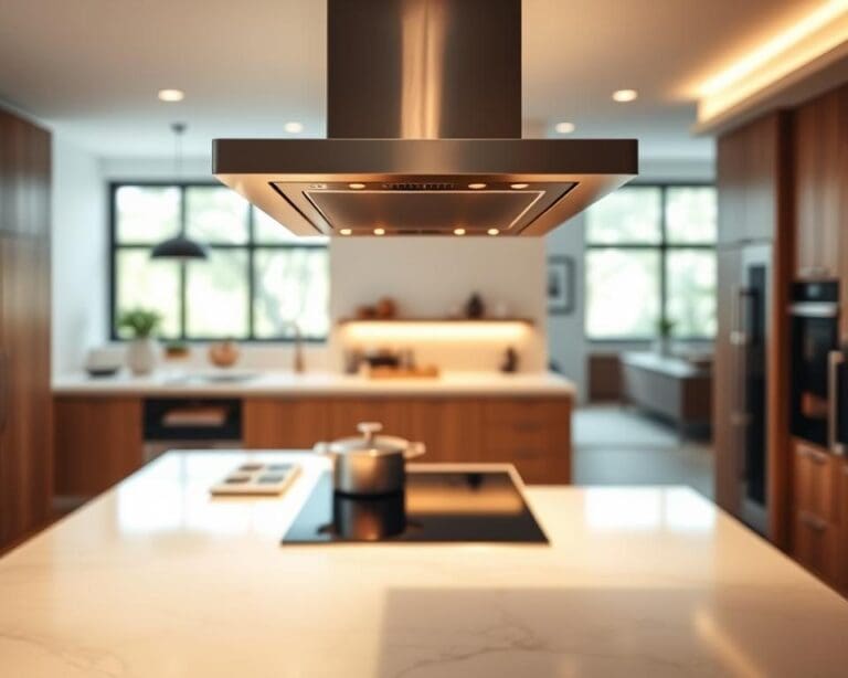 Welke afzuigkap werkt stil in open keukens?