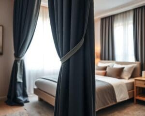 Welke gordijnen verduisteren de slaapkamer goed?