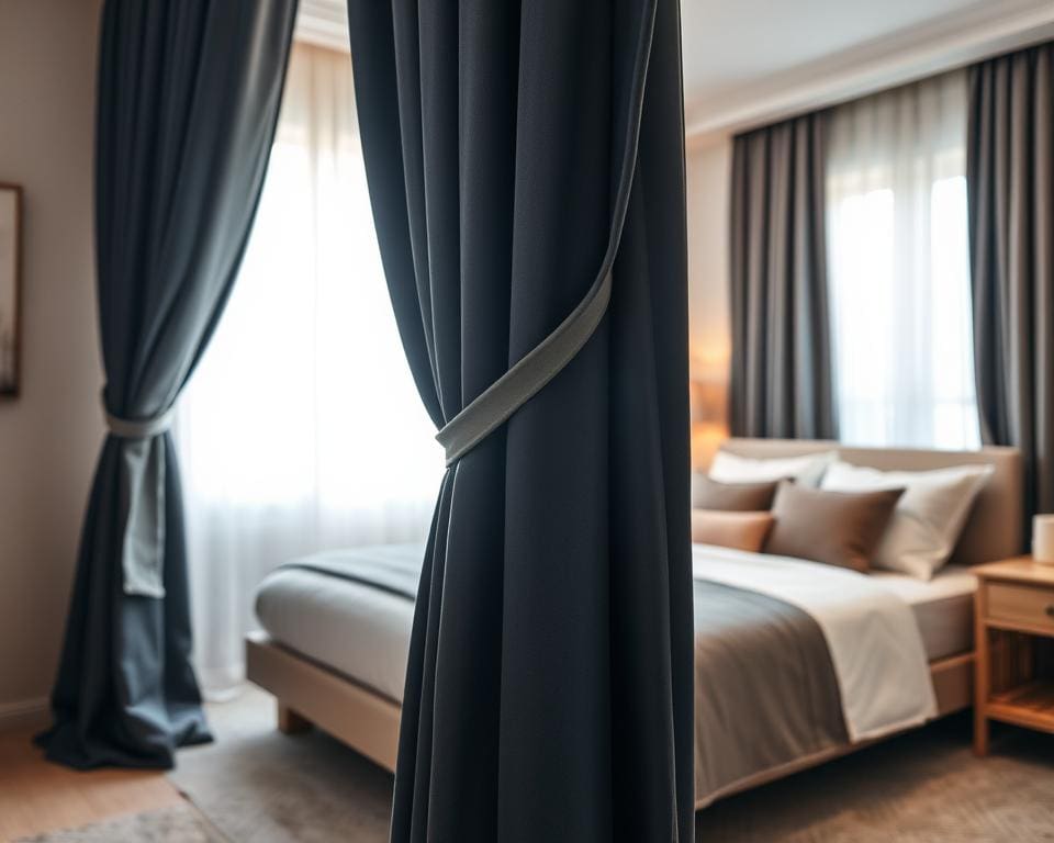 Welke gordijnen verduisteren de slaapkamer goed?