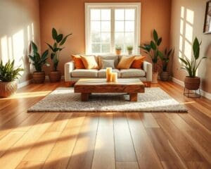 Welke houten vloer past bij een warm interieur?