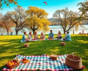 Welke plekken zijn ideaal voor een picknick?