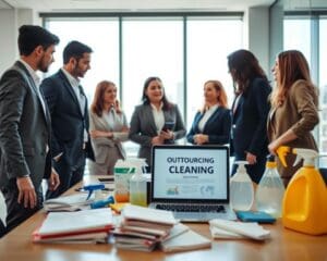 Waarom besteden bedrijven schoonmaak en onderhoud uit?