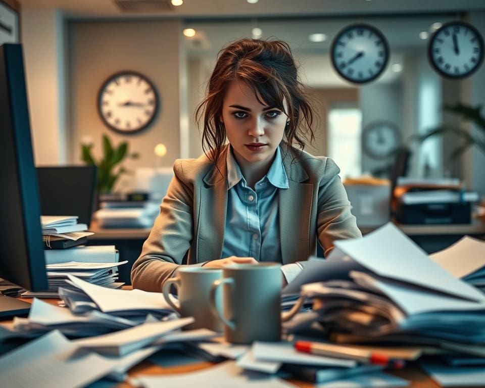 stress werk verminderen