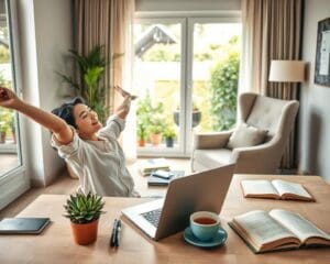 werk en ontspanning balans