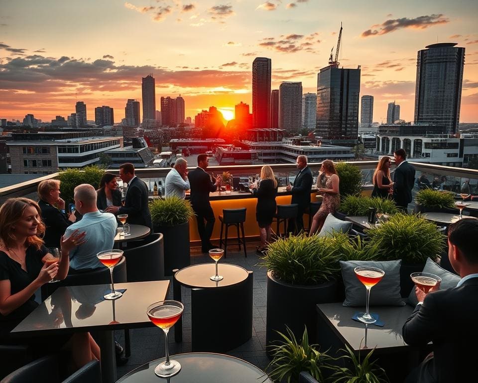 uitstekende rooftop bars Rotterdam